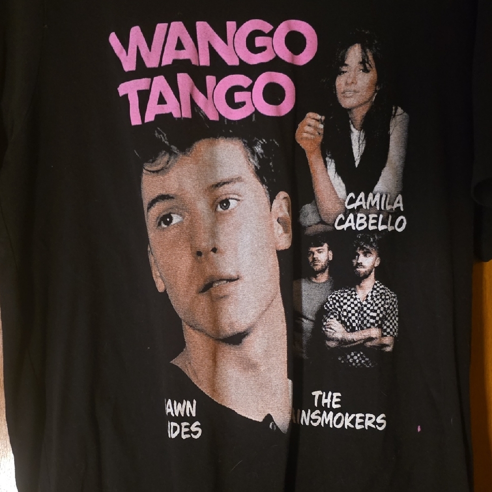 Black Wango Tango Graphic T-Shirt